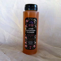 Utah Mountain Flower Honey- 12 oz squeeze bottle
