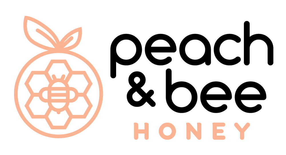 Peach And Bee Honey