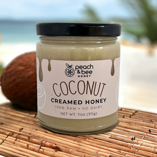 Coconut Creamed Honey