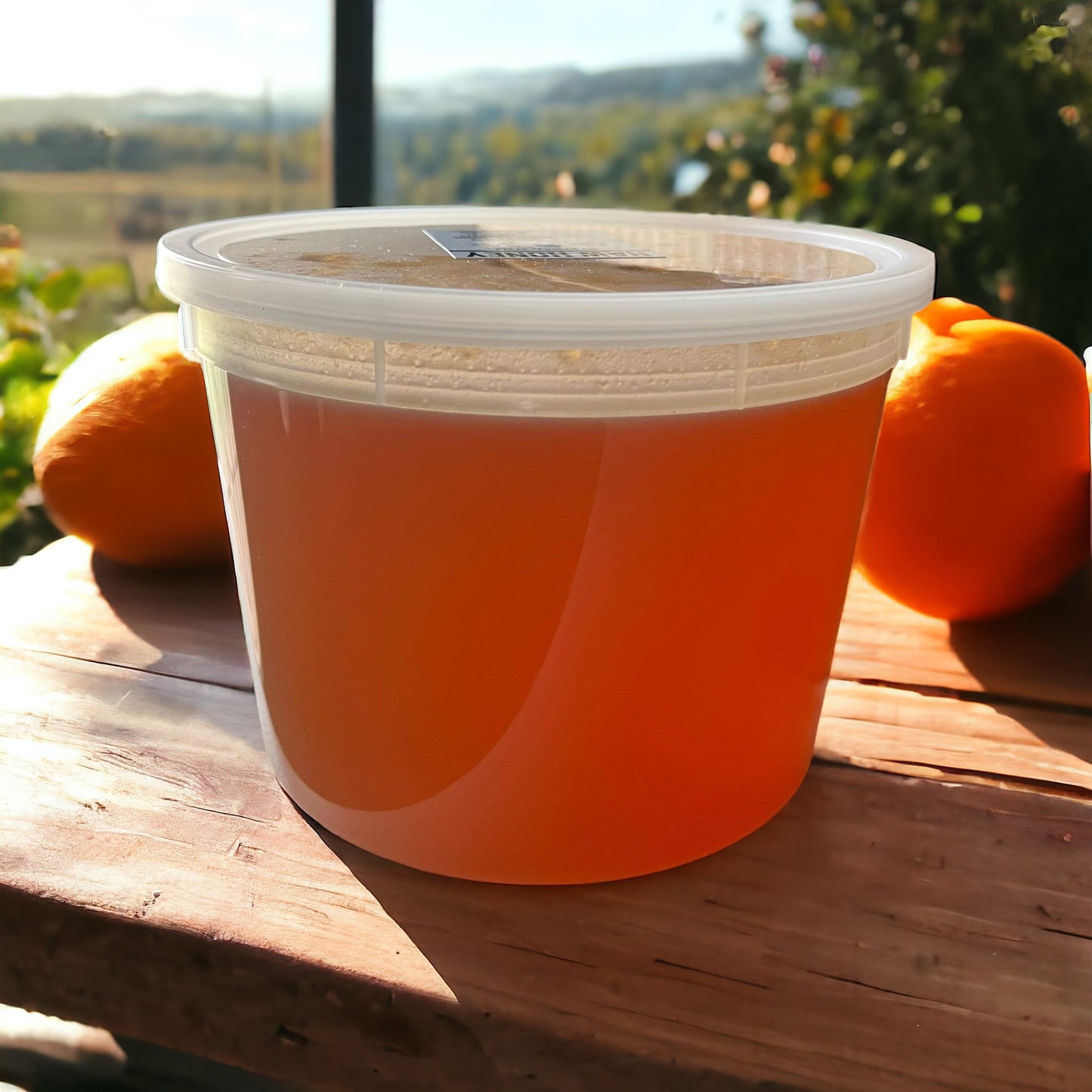 5 lb Tub - Orange Honey