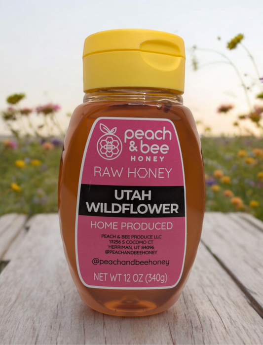 12 oz Utah Wildflower Honey