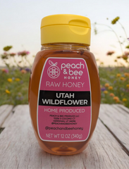 Utah Wildflower Honey- 12 oz