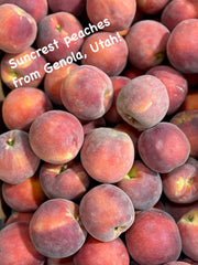 Suncrest Peaches by the Box (PRE-PAY)