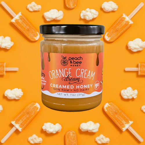 Orange Cream Dream creamed honey