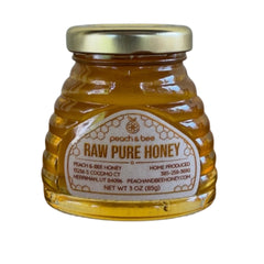 Beehive Glass Jar, 3 oz