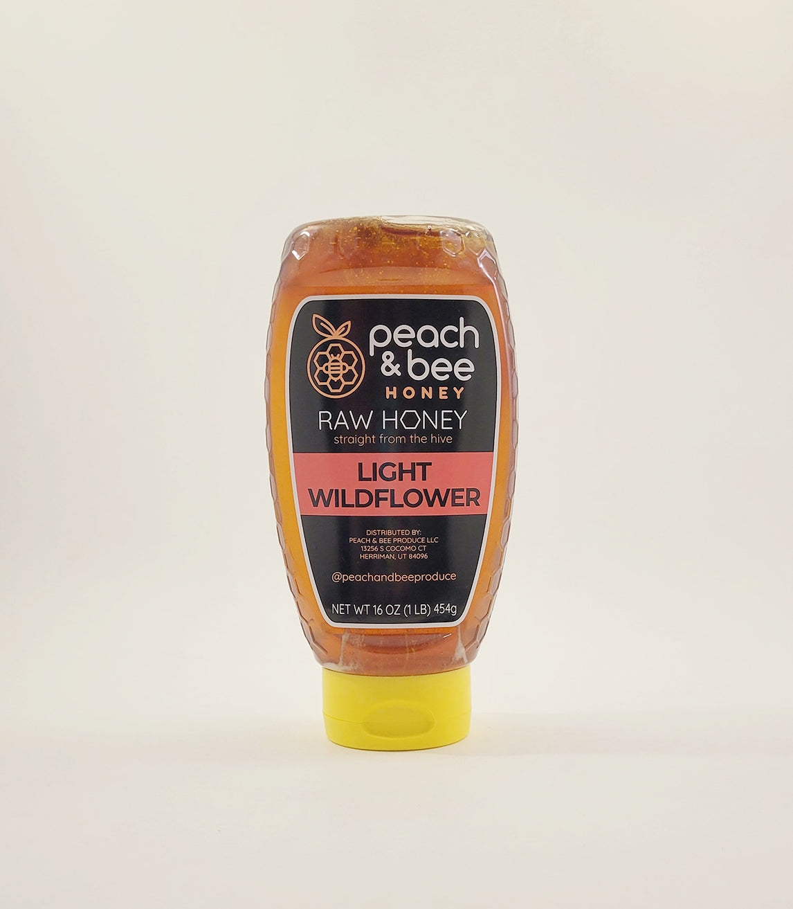 Raw Honey- 16 oz Squeeze Bottle