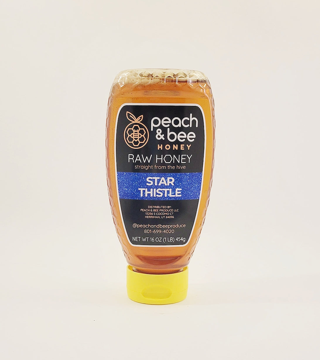 Raw Honey- 16 oz Squeeze Bottle